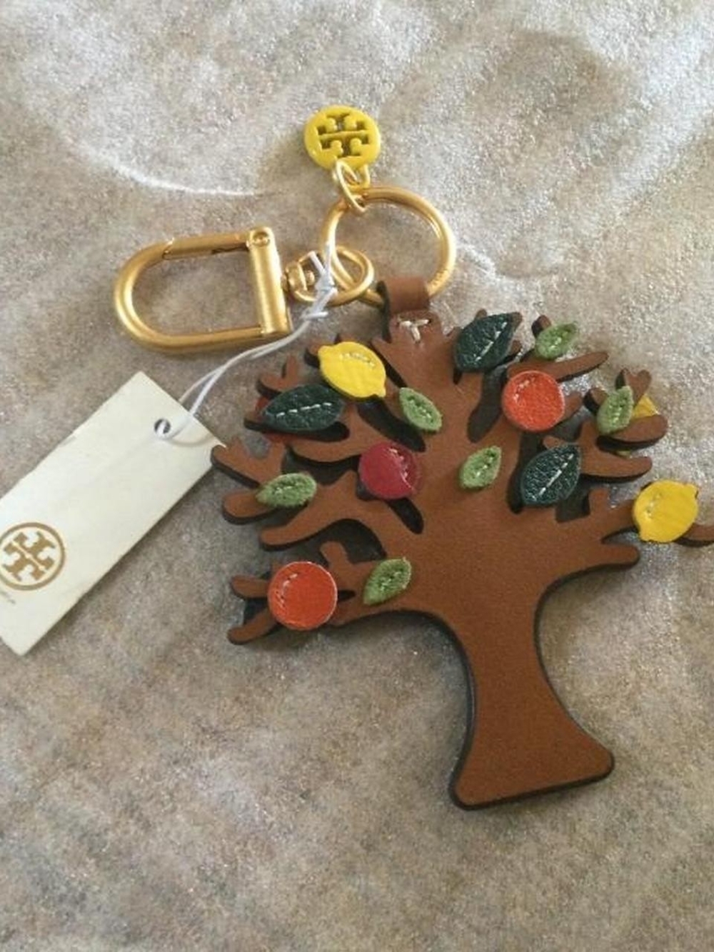 Tory Burch Origami Tree Keychain - Picture 5 of 5